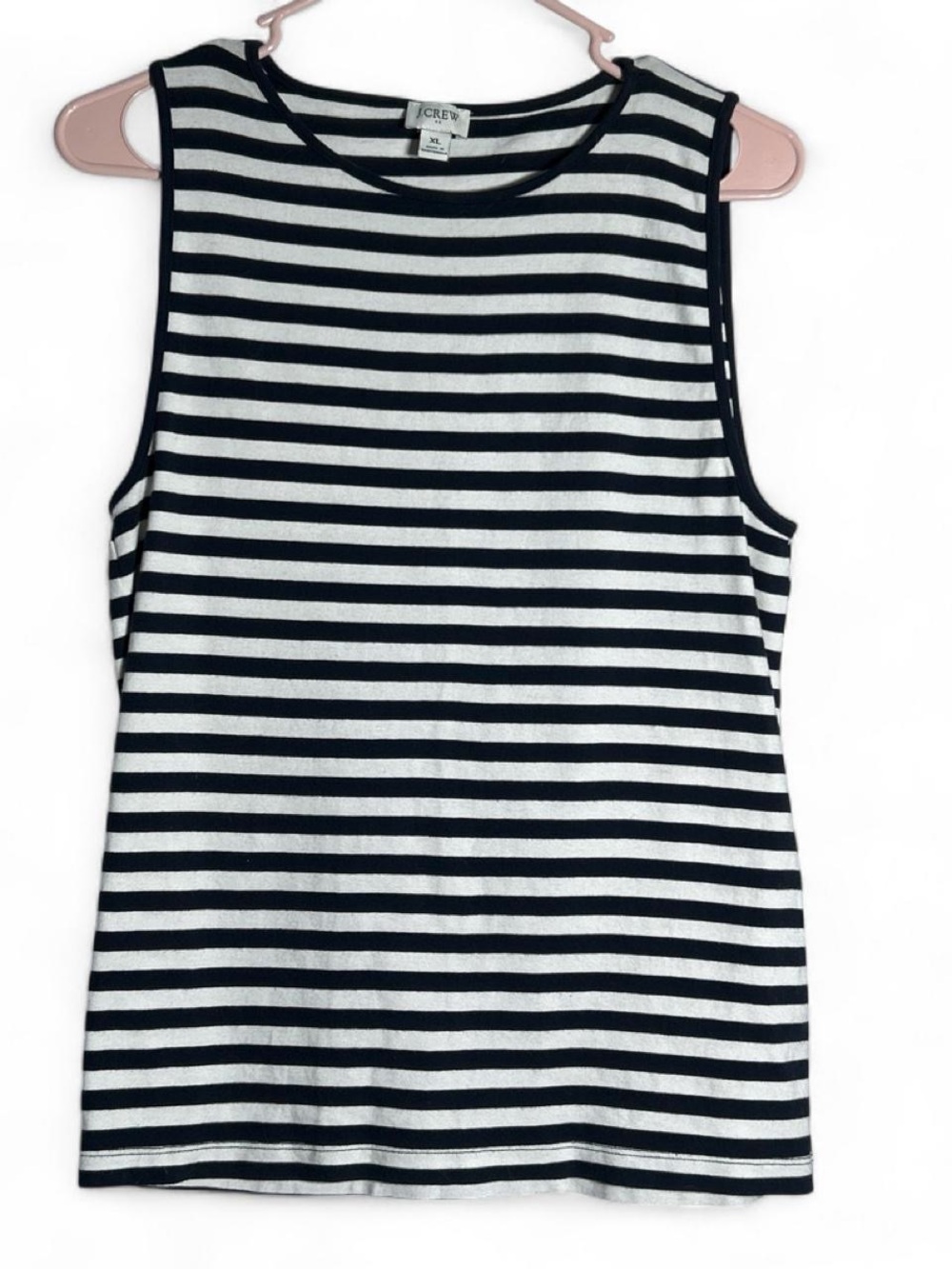 J. Crew Reimagined Women’s Stripe Sleeveless Tank Top - Navy & White